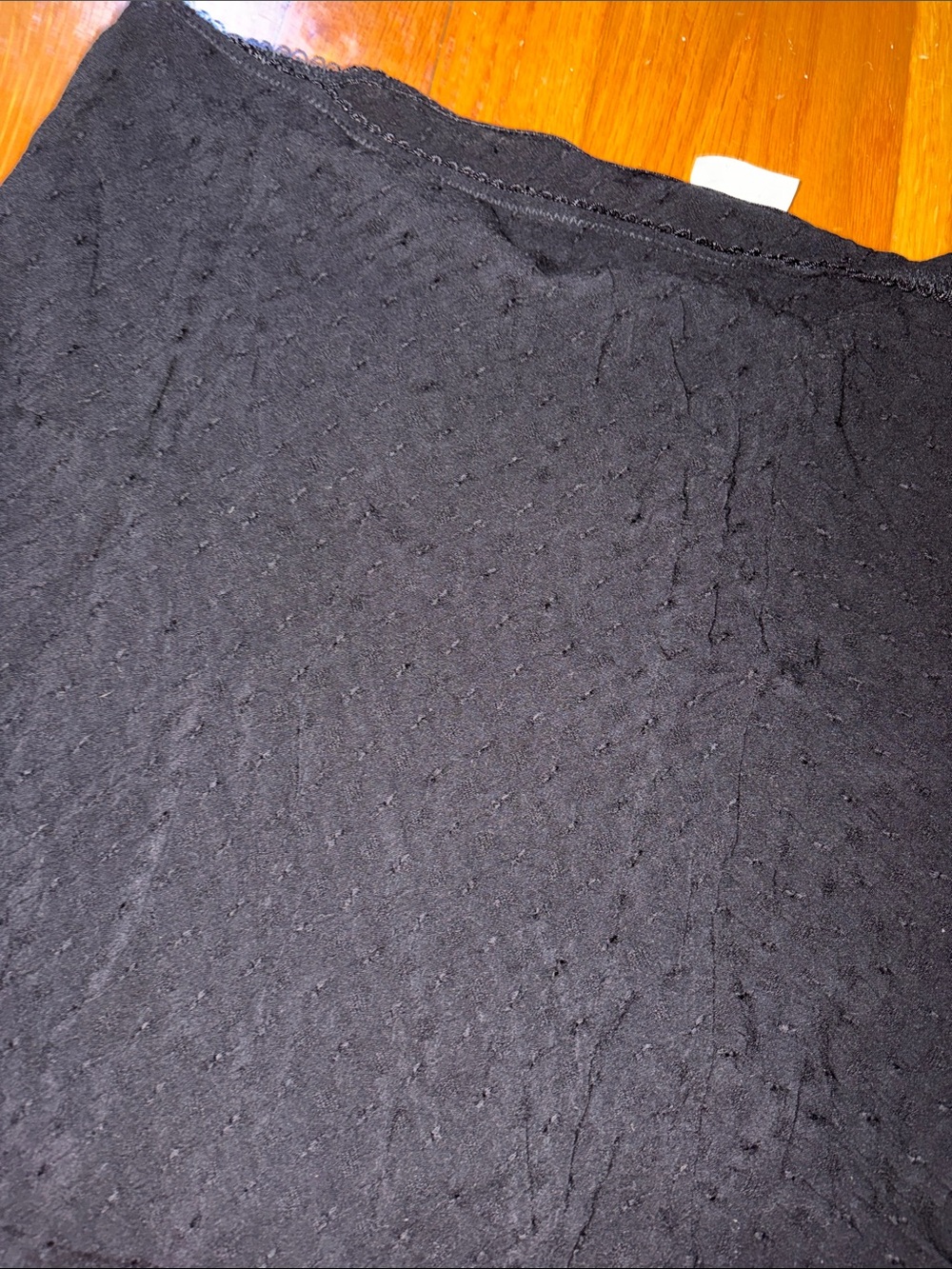 Free People Black Midi Ruffle Hem Skirt - Picture 3 of 3